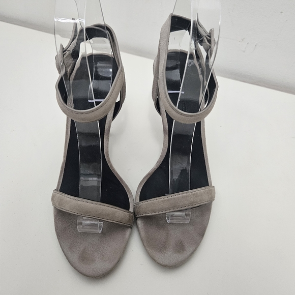 Alexander Wang Antonia Suede Minimalist Sandals Sz 37 EUR / 6.5 US Designer - Picture 2 of 8